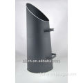 homeware hot sell matte black ash coal bucket